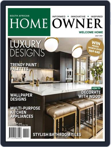 South African Home Owner July 1st, 2021 Digital Back Issue Cover