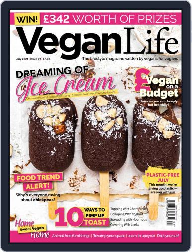 Vegan Life July 1st, 2021 Digital Back Issue Cover