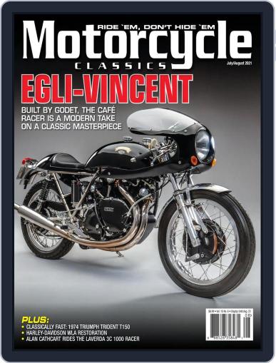 Motorcycle Classics July 1st, 2021 Digital Back Issue Cover