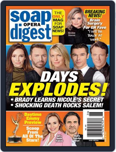 Soap Opera Digest June 28th, 2021 Digital Back Issue Cover