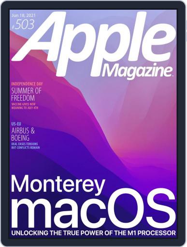 AppleMagazine June 18th, 2021 Digital Back Issue Cover