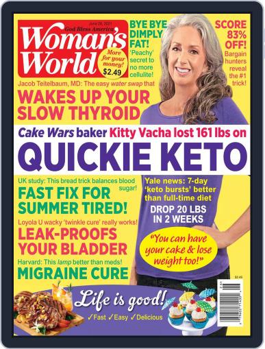 Woman's World June 28th, 2021 Digital Back Issue Cover