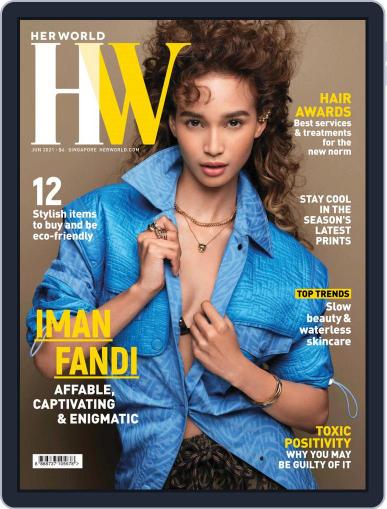 Her World Singapore June 1st, 2021 Digital Back Issue Cover