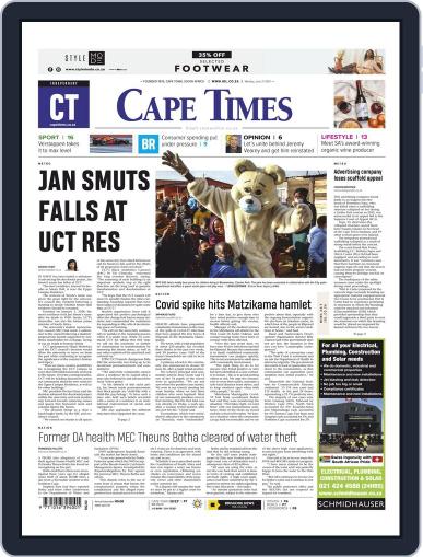 Cape Times June 21st, 2021 Digital Back Issue Cover