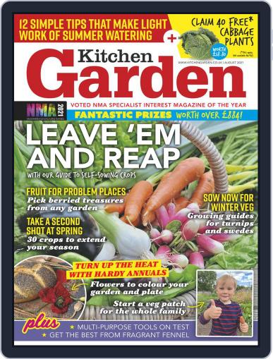 Kitchen Garden August 1st, 2021 Digital Back Issue Cover
