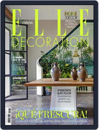 Elle Decoration Espana July 1st, 2021 Digital Back Issue Cover