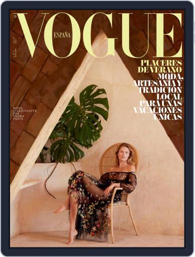 Vogue España July 1st, 2021 Digital Back Issue Cover