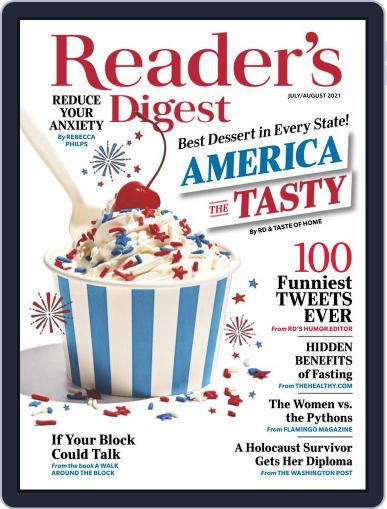 Reader's Digest July 1st, 2021 Digital Back Issue Cover