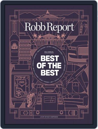 Robb Report June 1st, 2021 Digital Back Issue Cover