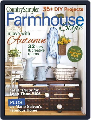 Country Sampler Farmhouse Style September 1st, 2021 Digital Back Issue Cover