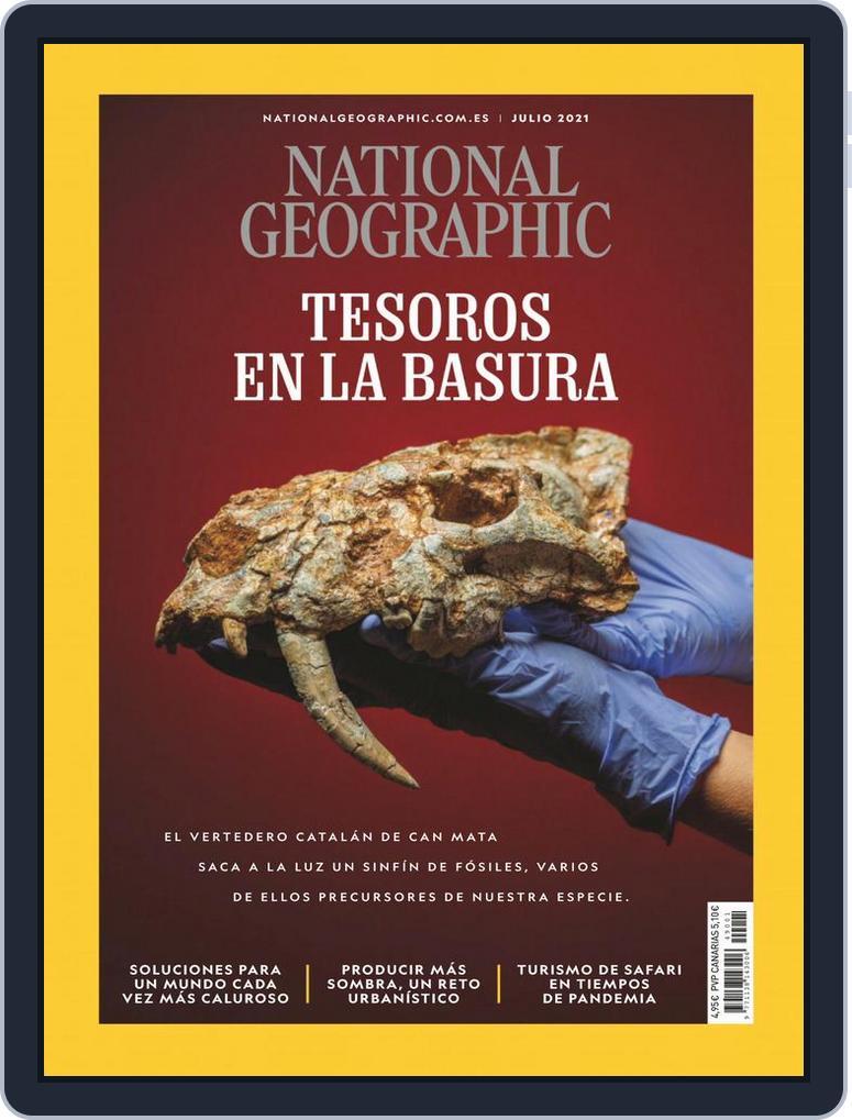 National Geographic  España (Digital) Subscription                    July 1st, 2021 Issue