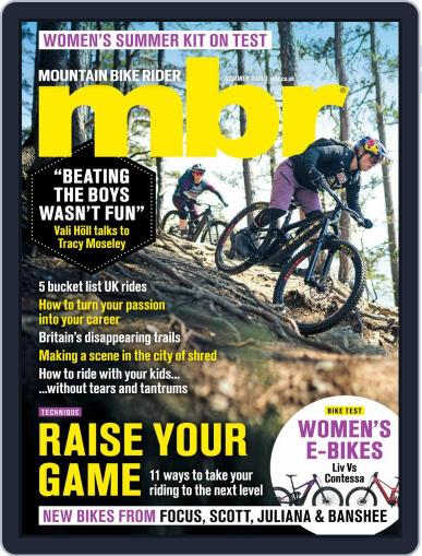 Mountain Bike Rider July 2nd, 2021 Digital Back Issue Cover
