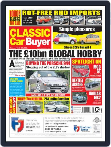 Classic Car Buyer June 23rd, 2021 Digital Back Issue Cover