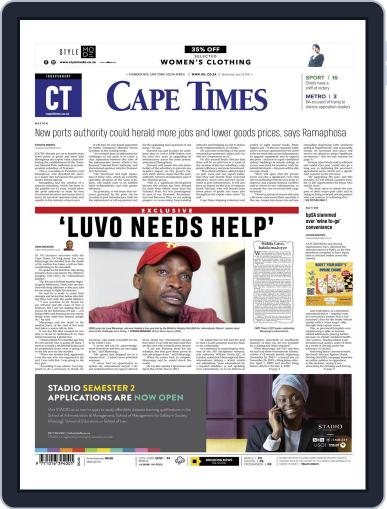 Cape Times June 23rd, 2021 Digital Back Issue Cover