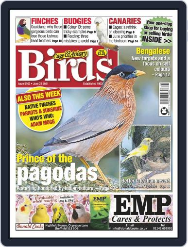 Cage & Aviary Birds June 23rd, 2021 Digital Back Issue Cover