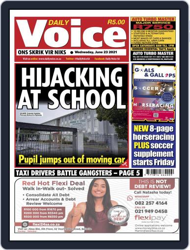 Daily Voice June 23rd, 2021 Digital Back Issue Cover
