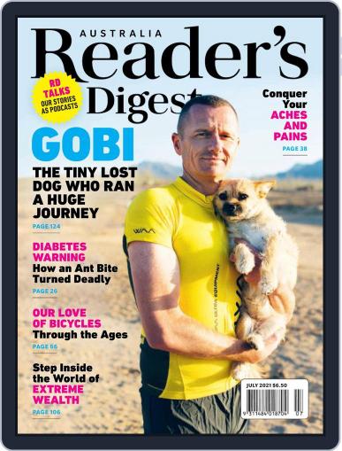 Readers Digest Australia July 1st, 2021 Digital Back Issue Cover