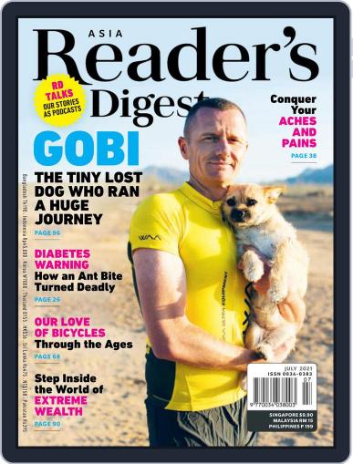 Reader’s Digest Asia (English Edition) July 1st, 2021 Digital Back Issue Cover