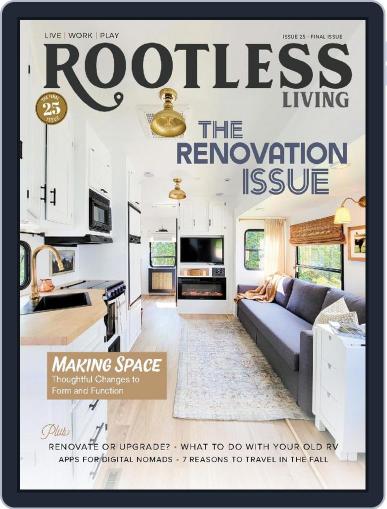 Rootless Living November 1st, 2023 Digital Back Issue Cover