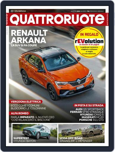 Quattroruote (Digital) June 1st, 2021 Issue Cover