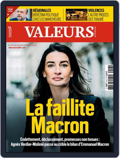 Valeurs Actuelles June 24th, 2021 Digital Back Issue Cover