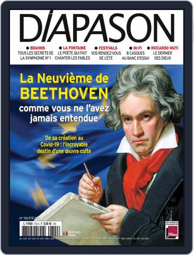 Diapason July 1st, 2021 Digital Back Issue Cover