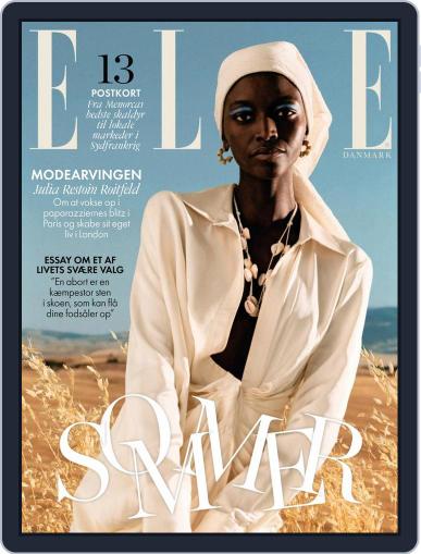 ELLE Denmark July 1st, 2021 Digital Back Issue Cover