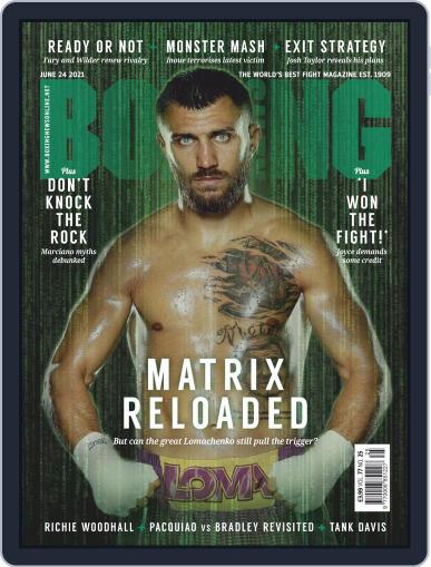 Boxing News June 24th, 2021 Digital Back Issue Cover