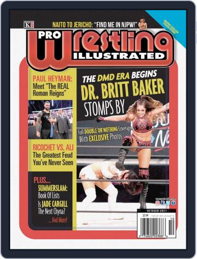 Pro Wrestling Illustrated (Digital) October 1st, 2021 Issue Cover