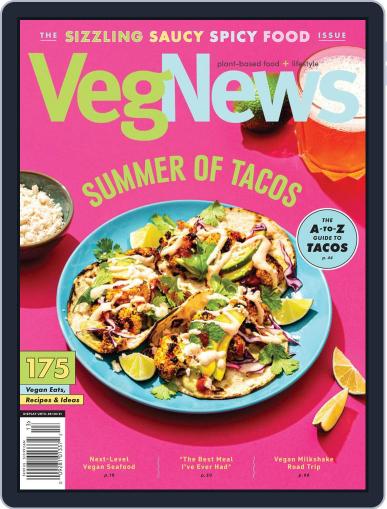VegNews June 10th, 2021 Digital Back Issue Cover