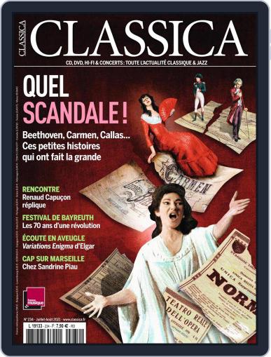 Classica July 1st, 2021 Digital Back Issue Cover