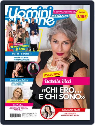 Uomini e Donne June 25th, 2021 Digital Back Issue Cover