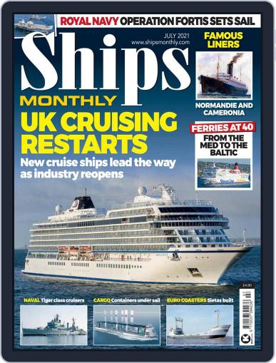 Ships Monthly July 1st, 2021 Digital Back Issue Cover