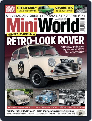 MiniWorld August 1st, 2021 Digital Back Issue Cover