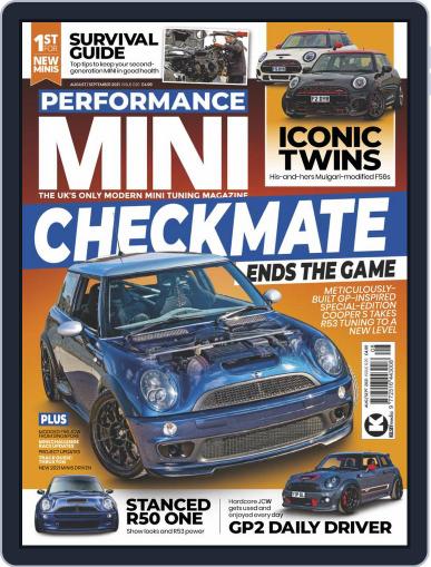 Performance MINI August 1st, 2021 Digital Back Issue Cover