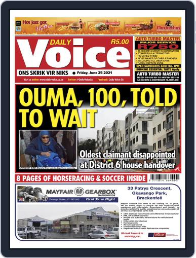 Daily Voice June 25th, 2021 Digital Back Issue Cover