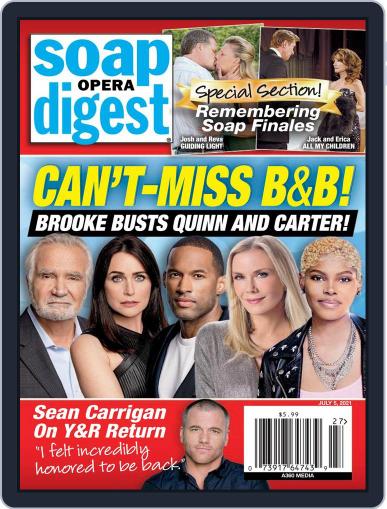Soap Opera Digest July 5th, 2021 Digital Back Issue Cover