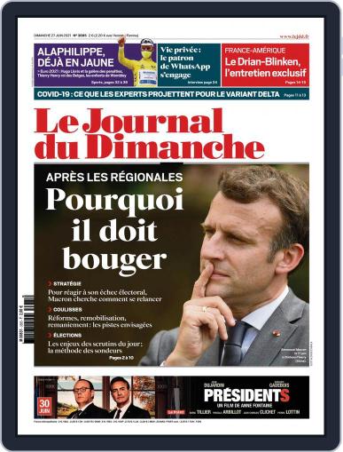 Le Journal du dimanche June 27th, 2021 Digital Back Issue Cover