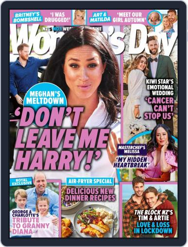 Woman's Day Magazine NZ July 8th, 2021 Digital Back Issue Cover