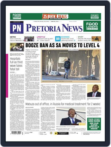 Pretoria News June 28th, 2021 Digital Back Issue Cover