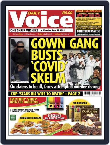 Daily Voice June 28th, 2021 Digital Back Issue Cover