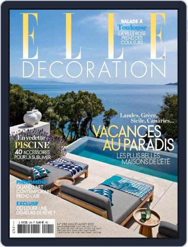 Elle Décoration France July 1st, 2021 Digital Back Issue Cover