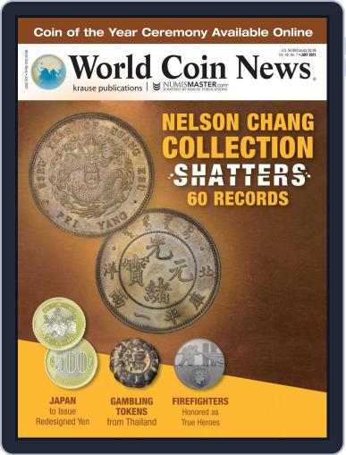 World Coin News July 1st, 2021 Digital Back Issue Cover