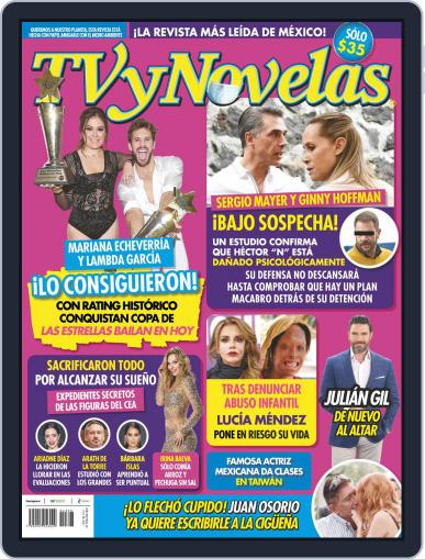 TV y Novelas México June 28th, 2021 Digital Back Issue Cover