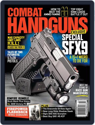 Combat Handguns September 1st, 2021 Digital Back Issue Cover