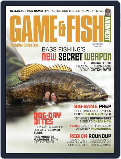 Game & Fish Midwest August 1st, 2021 Digital Back Issue Cover