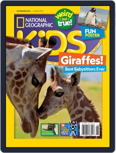 National Geographic Kids August 1st, 2021 Digital Back Issue Cover