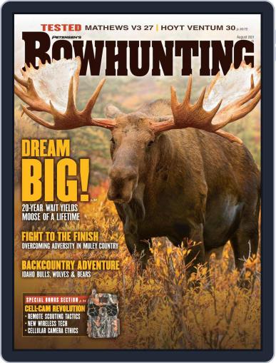 Petersen's Bowhunting August 1st, 2021 Digital Back Issue Cover