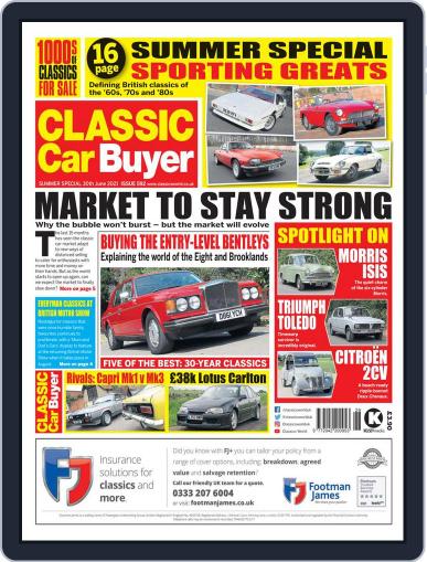Classic Car Buyer June 30th, 2021 Digital Back Issue Cover