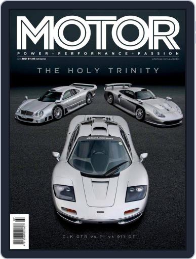 Motor Magazine Australia July 1st, 2021 Digital Back Issue Cover